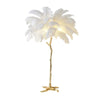 Nordic Ostrich Feather Floor Lamp