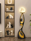 Luxury Resin Sculpture LED Floor Lamp