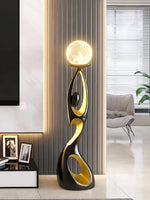 Luxury Resin Sculpture LED Floor Lamp