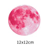 3D Luminous Moon Glow Wall Sticker