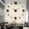 DIY Frameless 3D Wall Clock