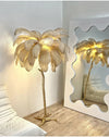 Nordic Ostrich Feather Floor Lamp