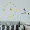 DIY Frameless 3D Wall Clock