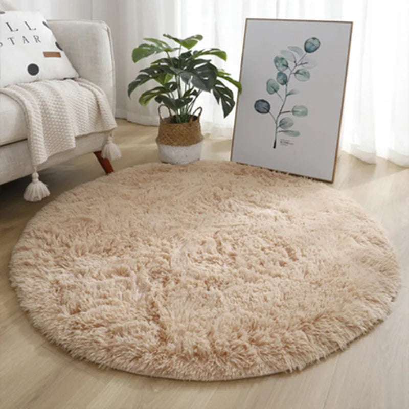 Super Soft Plush Round Rug