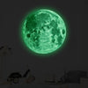 3D Luminous Moon Glow Wall Sticker