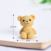 Kawaii Bear Figurine Miniature Ornament