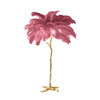 Nordic Ostrich Feather Floor Lamp