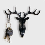 Cute Antler Deer Head Key Holder